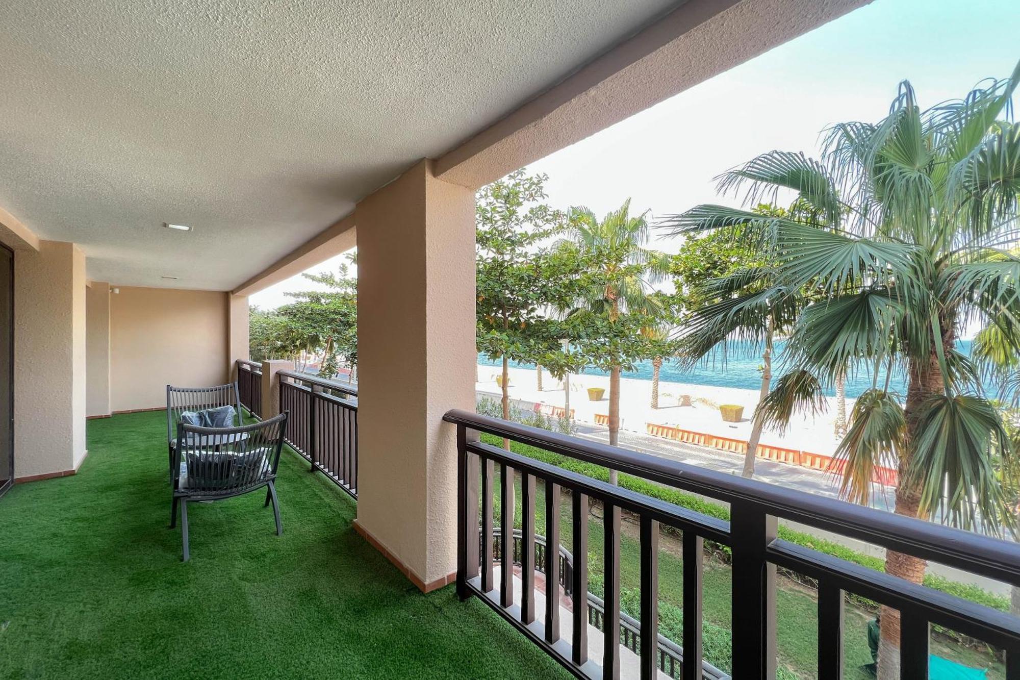 Luxe Getaways Royal Amwaj Palm Jumeirah Resort Apartment Holiday Home Dubai Exterior photo
