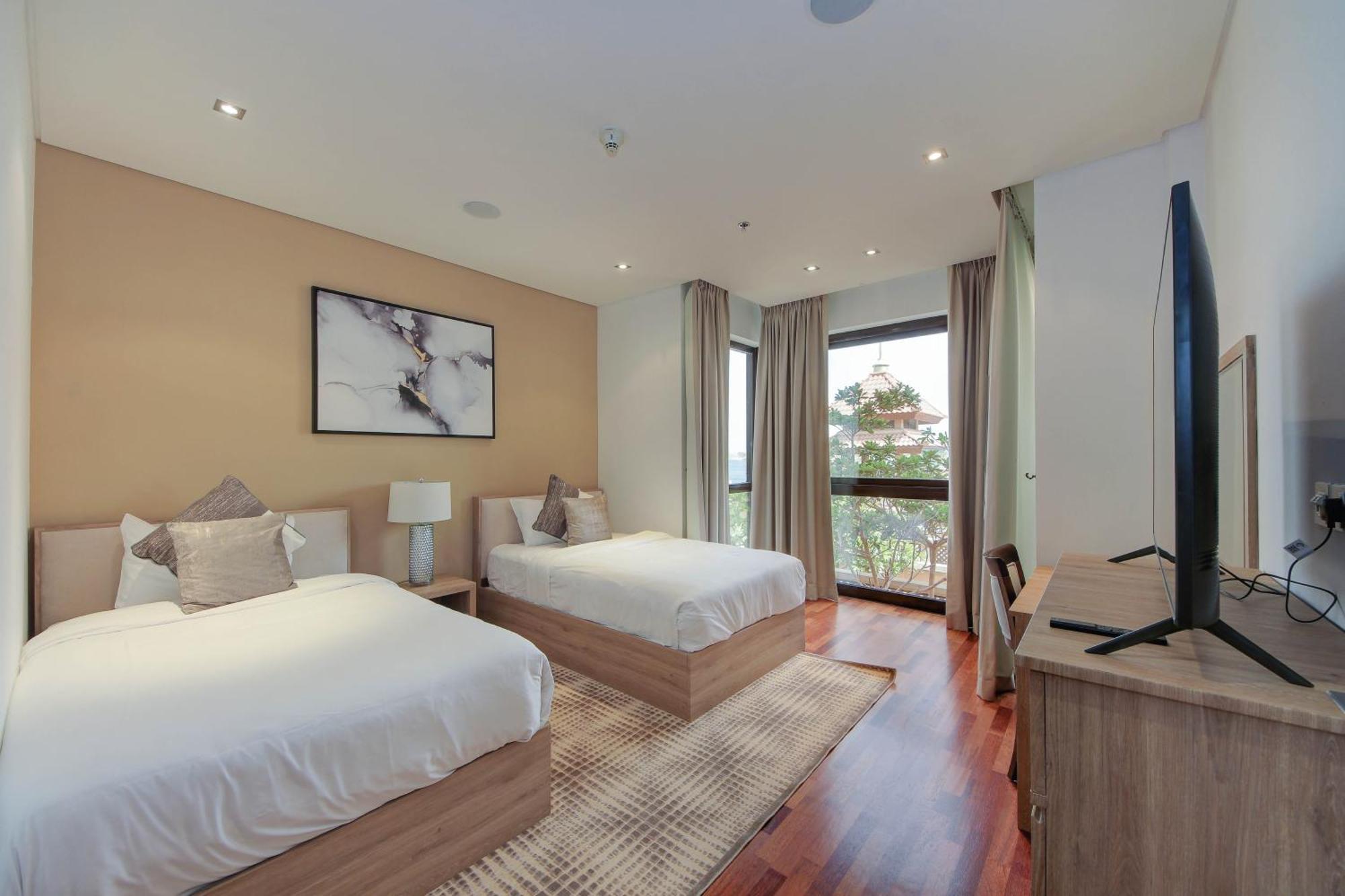 Luxe Getaways Royal Amwaj Palm Jumeirah Resort Apartment Holiday Home Dubai Exterior photo