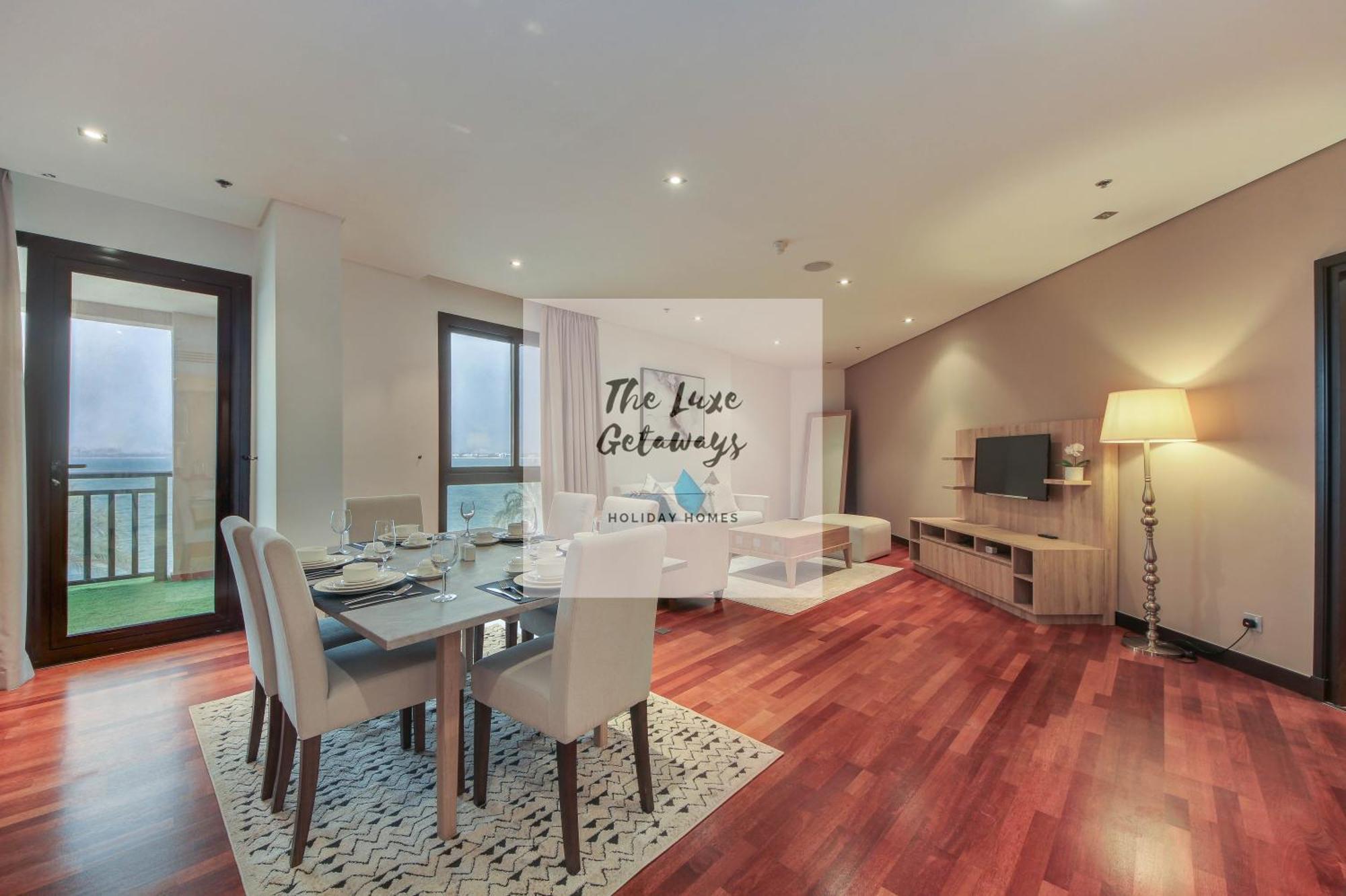 Luxe Getaways Royal Amwaj Palm Jumeirah Resort Apartment Holiday Home Dubai Exterior photo
