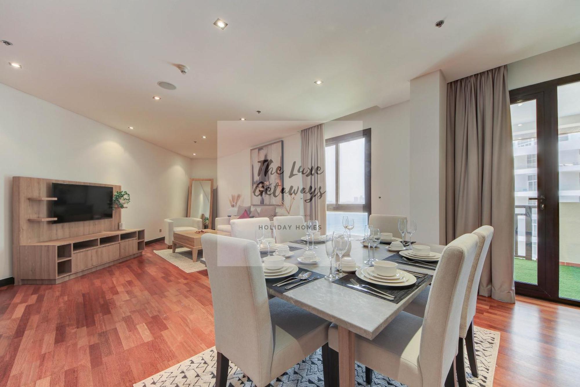 Luxe Getaways Royal Amwaj Palm Jumeirah Resort Apartment Holiday Home Dubai Exterior photo