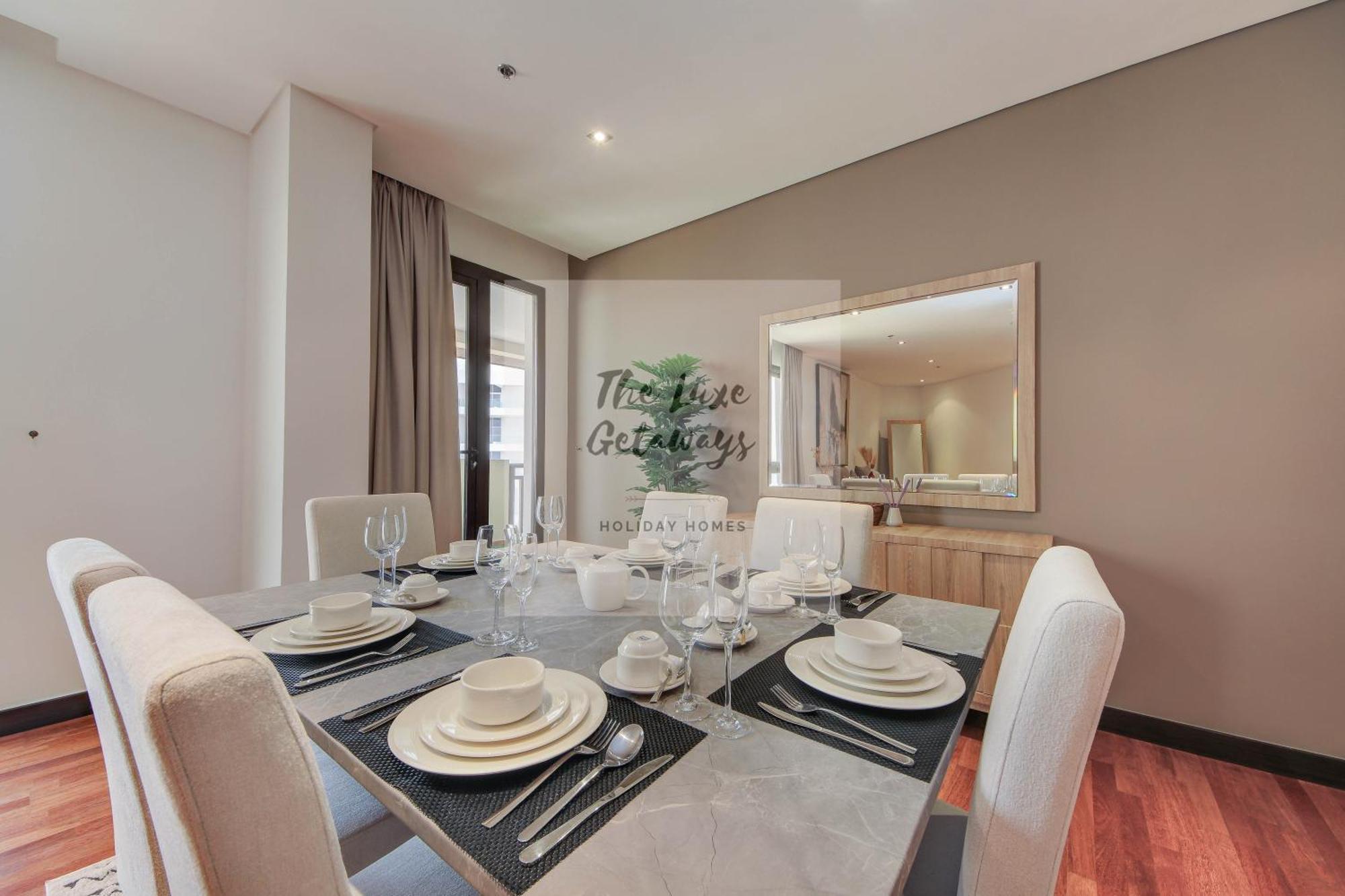 Luxe Getaways Royal Amwaj Palm Jumeirah Resort Apartment Holiday Home Dubai Exterior photo
